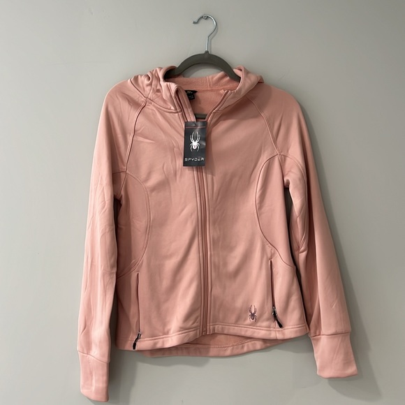 Spyder Princess Hayer Zip Up Logo Hoodie S - Picture 4 of 9